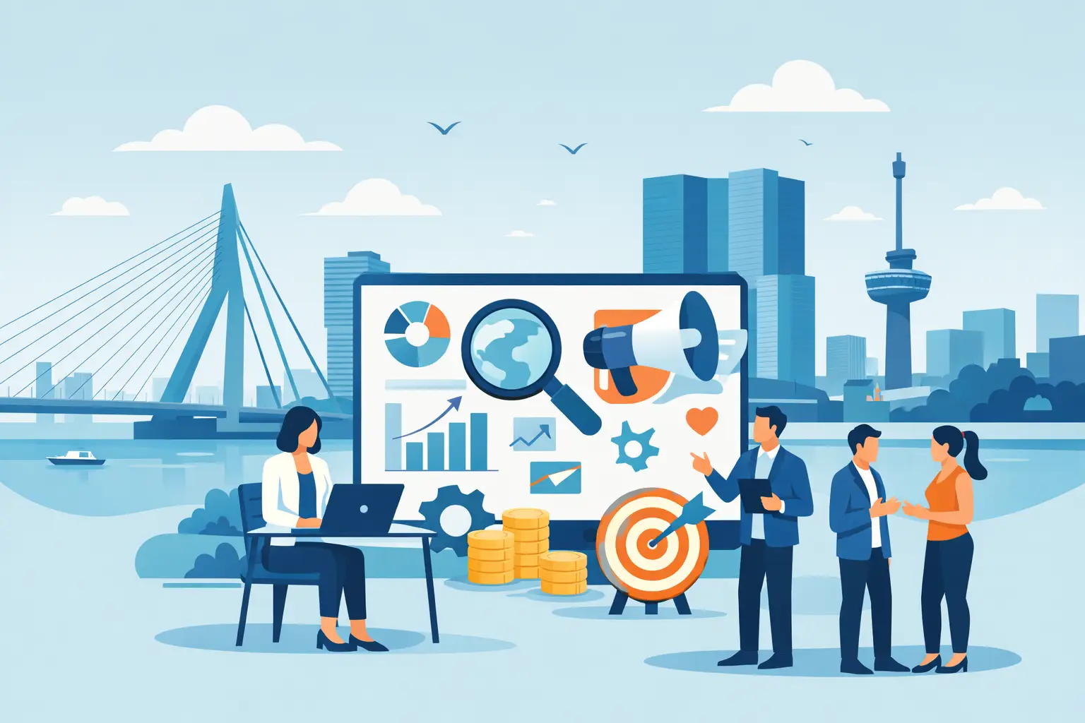 Online marketing bureau Rotterdam kiezen