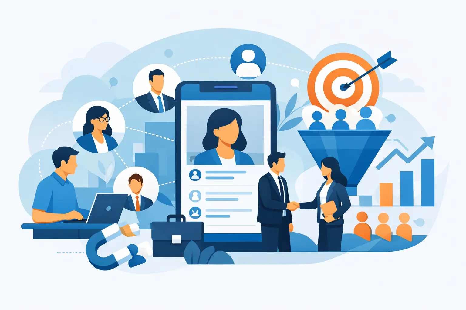B2B leadgeneratie via LinkedIn werkt zo