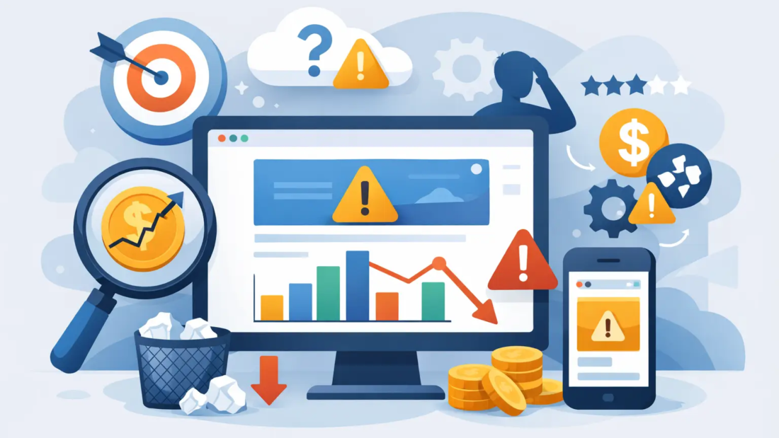 10 meest gemaakte Google Ads fouten