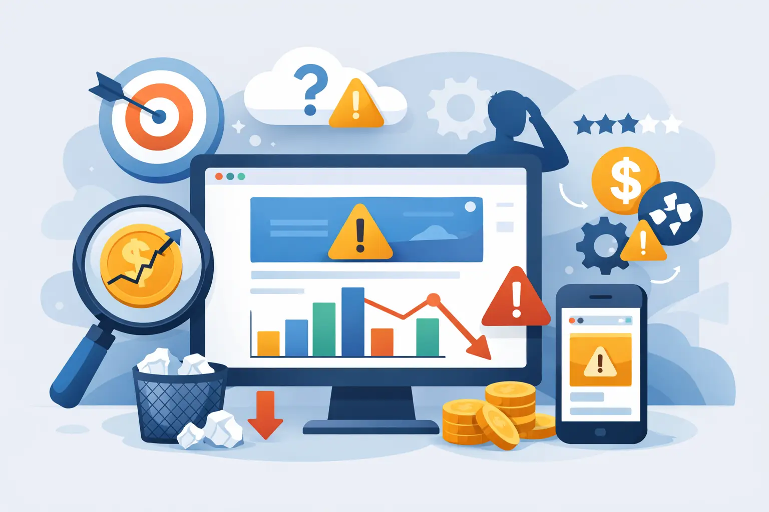 10 meest gemaakte Google Ads fouten