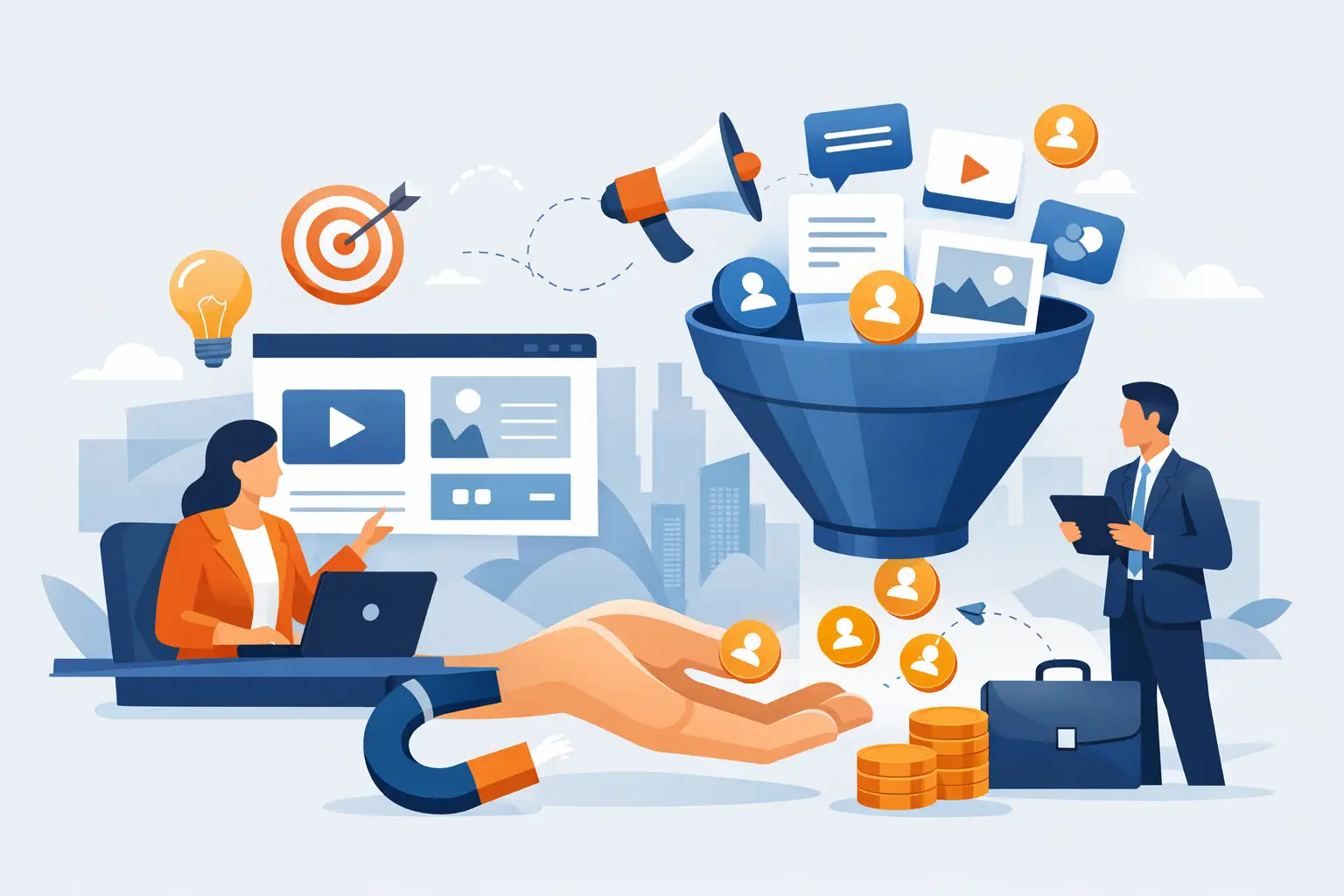 content marketing strategie b2b die leads oplevert featured