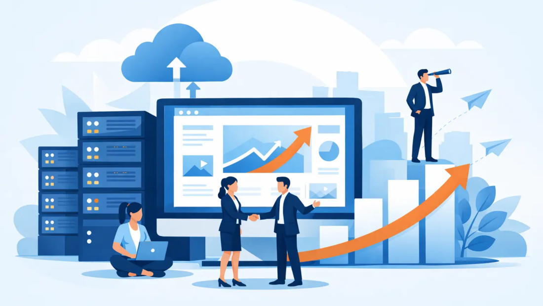 website hosting voor bedrijven die willen groeien featured