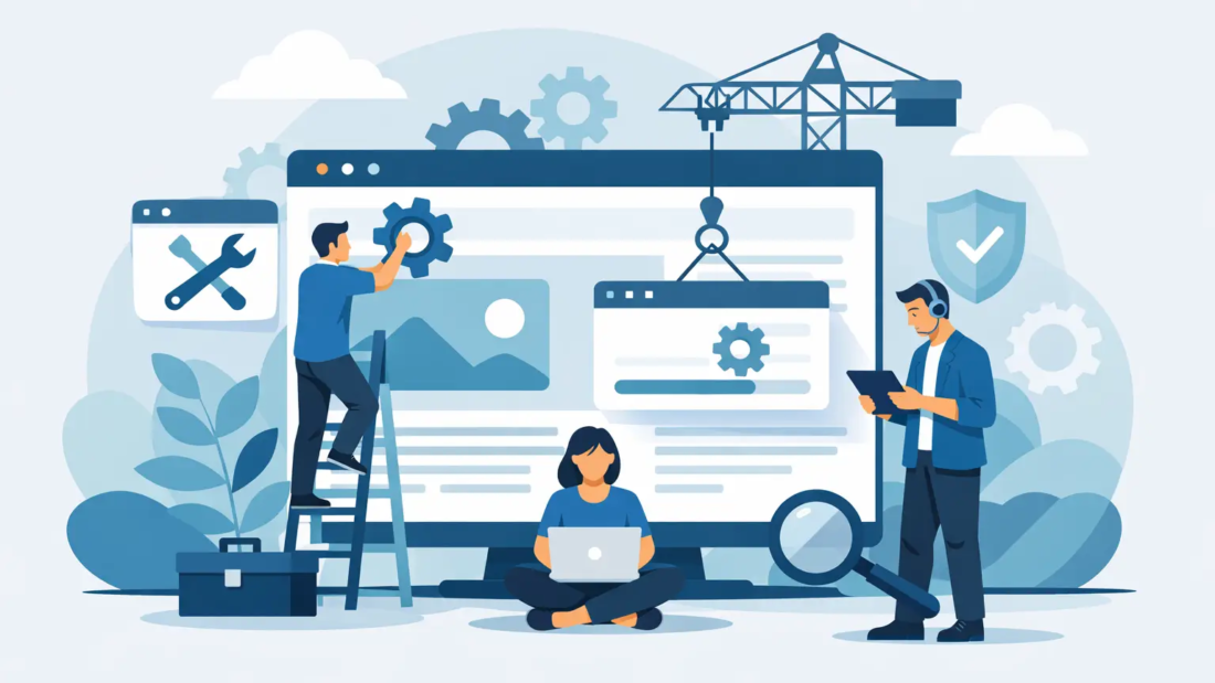 website professioneel laten onderhouden featured