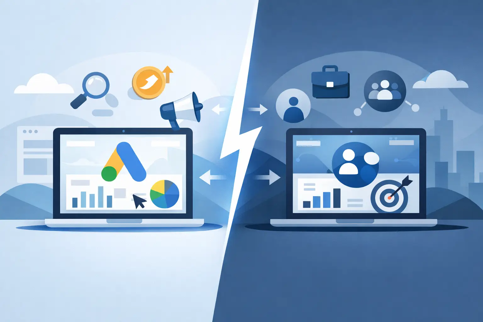 Google Ads versus LinkedIn Ads: wat werkt?