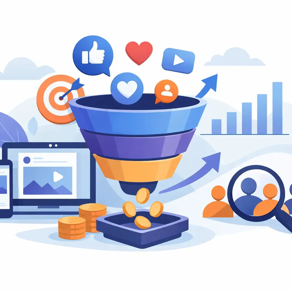 Social ads funnel inrichten voor meer leads