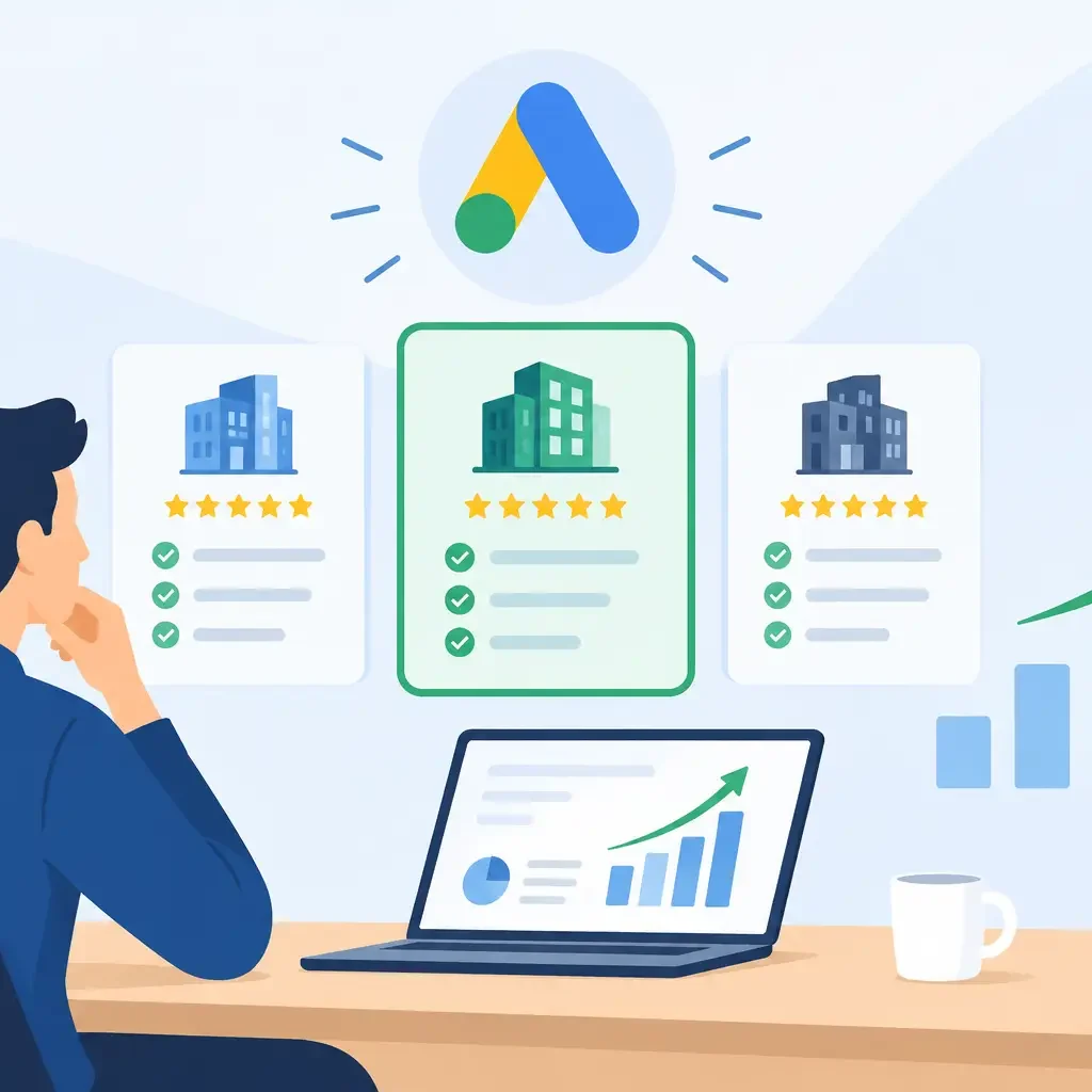 Google Ads bureau vergelijken voor meer rendement