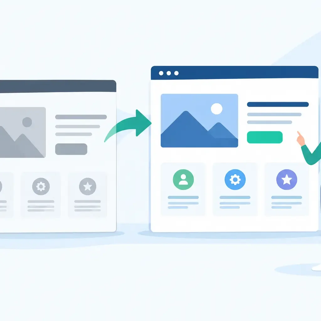 Website redesign voorbeeld voor conversiestijging